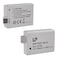 LP E5 Battery Pack, 2-Pack 1600mAh Battery Compatible with Canon EOS Rebel XS, Rebel T1i, Rebel XSi, 1000D, 500D, 450D, Kiss X3, Kiss X2, Kiss F Digital Camera and More
