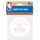 Wincraft NBA Boston Celtics 4x4 Perfect Cut White Decal, One Size, Team Color