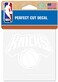NBA New York Knicks Logo 4" x 4" inch Outdoor White Decal