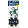 WinCraft Notre Dame Fighting Irish Set of 2 Die Cut Decals