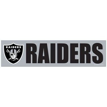WinCraft Oakland Raiders Decal Bumper Sticker