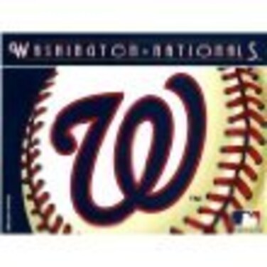 Wincraft MLB Washington Nationals 14423071 Multi-Use Colored Decal, 5" x 6