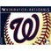 Wincraft MLB Washington Nationals 14423071 Multi-Use Colored Decal, 5" x 6