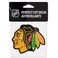 Wincraft NHL Chicago Blackhawks 21863010 Perfect Cut Color Decal, 4' x 4', Black