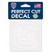 Wincraft NCAA South Carolina Fighting Gamecocks 4x4 Perfect Cut White Decal, One Size, Team Color