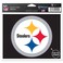 WinCraft NFL Pittsburgh Steelers 41821014 Multi-Use Decal, 4.5" x 5.75", Black