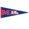 WinCraft NCAA 64782012 University of Mississippi Premium Pennant, 12" X 30