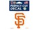MLB San Francisco Giants 93903010 Perfect Cut Color Decal, 4" x 4