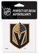 WinCraft NHL Las Vegas Golden Knights Logo 4" x 4" inch Outdoor Color Decal