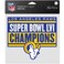 WinCraft Los Angeles Rams Super Bowl LVI Champions 8'' x 8'' Perfect Cut Decal