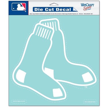 Wincraft MLB Boston Red Sox WCR18970091 Perfect Cut Decals, 8" x 8