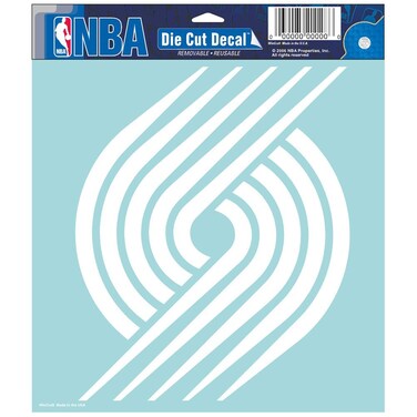 Wincraft NBA Portland Trail Blazers WCR29775061 Perfect Cut Decals, 8" x 8