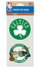 Wincraft NBA Boston Celtics Perfect Cut Decal (Set of 2), 4" x 4