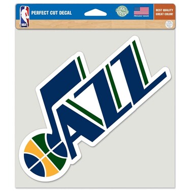 WinCraft NBA Utah Jazz Perfect Cut Color Decal, 8" x 8