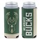 WinCraft NBA Milwaukee Bucks Slim Can Cooler, Team Colors, One Size