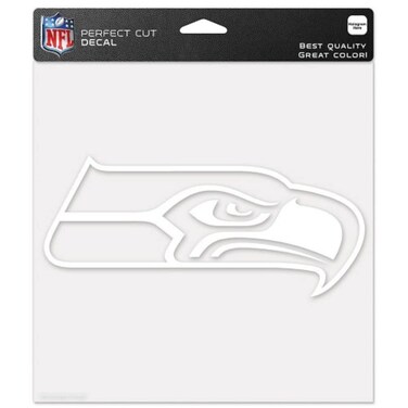Seattle Seahawks NFL White Decal