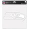 Seattle Seahawks NFL White Decal
