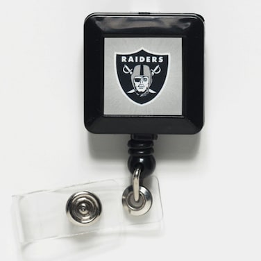 Wincraft NFL Oakland Raiders 14143021 Retractable Badge Holder