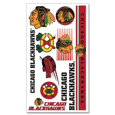 WinCraft NHL Chicago Blackhawks 14339021 Tattoos