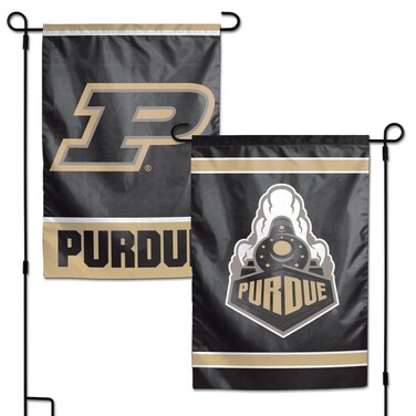 WinCraft Purdue Boilermakers Flag 12x18 Garden Style 2 Sided