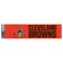 Wincraft NFL Cleveland Browns WCR13374415 Bumper Strip, 3" x 12