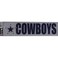 NFL Dallas Cowboys Decal Bumper Sticker, Team Color, One Size