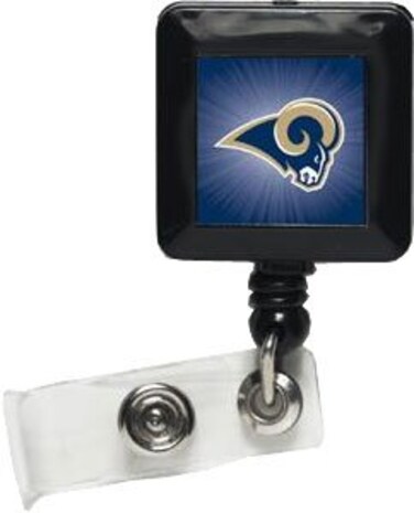 NFL St. Louis Rams 14122021 Retractable Badge Holder