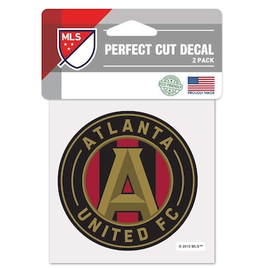 Wincraft Soccer Atlanta FC Perfect Cut Color Decal, 4" x 4