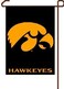 Wincraft NCAA Iowa Hawkeyes Garden Flag, 12.5"x18", 2-Sided, Team Color
