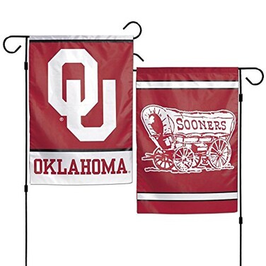 Wincraft, NCAA Oklahoma Sooners Garden Flag, 12.5 Inches by 18 Inches, Team Color