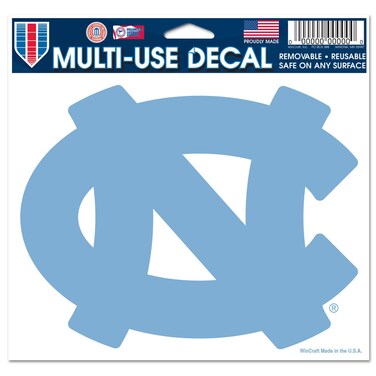 WinCraft North Carolina Tar Heels Ultra Decals,Multi,5" x 6