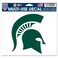 WinCraft NCAA Michigan State University 20235011 Multi-Use Colored Decal, 5" x 6
