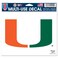 Wincraft NCAA University of Miami (Florida) Multi-Use Colored Decal, 5" x 6