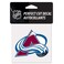 Wincraft NHL Colorado Avalanche Perfect Cut Color Decal, 4" x 4