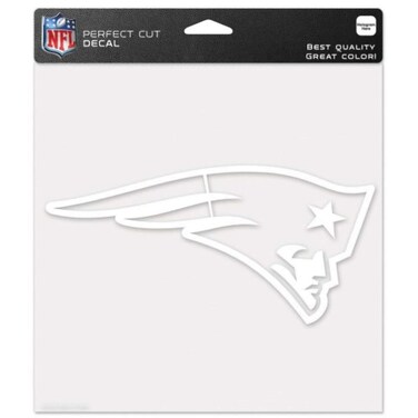 Wincraft NFL New England Patriots WCR25654061 Perfect Cut Decals, 8" x 8