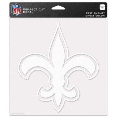 Wincraft NFL New Orleans Saints WCR25675061 Perfect Cut Decals, 8" x 8