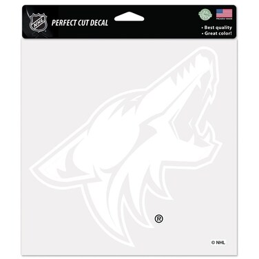 NHL Arizona Coyotes WCR29564014 Perfect Cut Decals, 8" x 8