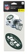 Wincraft NFL New York Jets 47578011 Perfect Cut Decal (Set of 2), 4" x 4