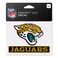 Wincraft NFL Jacksonville Jaguars WCR48475014 Perfect Cut Color Decal, 4.5" x 5.75