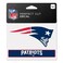 WinCraft NFL New England Patriots WCR48641014 Perfect Cut Color Decal, 4.5" x 5.75