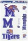 WinCraft NCAA University of Memphis 64806081 Multi Use Decal, 11 x 17, Black