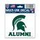 NCAA Michigan State University 71186011 Multi-Use Decal, 3" x 4