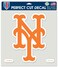 MLB New York Mets 79774010 Perfect Cut Color Decal, 8" x 8", Black