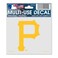 MLB Pittsburgh Pirates 84420010 Multi-Use Decal, 3" x 4