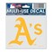 Wincraft MLB Oakland A's 84476010 Multi-Use Decal, 3" x 4