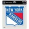 Wincraft NHL New York Rangers 87538010 Perfect Cut Color Decal, 8" x 8", Black