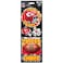 NFL Kansas City Chiefs Prismatic Stickers, Team Color, One Size