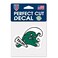 NCAA Tulane Green Wave 4x4 Perfect Cut Color Decal, One Size, Team Color