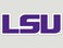 NCAA Louisiana State University 91460010 Perfect Cut Color Decal, 8" x 8", Black