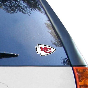 WinCraft Kansas City Chiefs Logo 4" x 4" Color Perfect Cut Decal